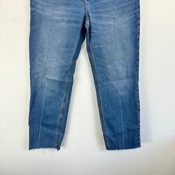 Abercrombie & Fitch The Ankle Straight Ultra High Rise Jeans 28 6 - Picture 4 of 13